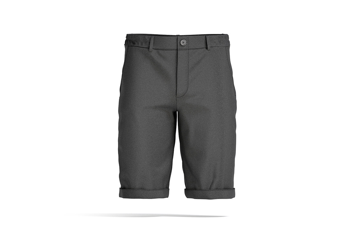 Black Men's Casual Shorts 3D Model, an Object 3D Model by rebrandy (Photo 1 of 9)