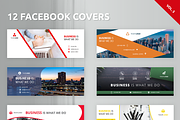 12 Facebook Covers, a Social Media Template by Creatricks