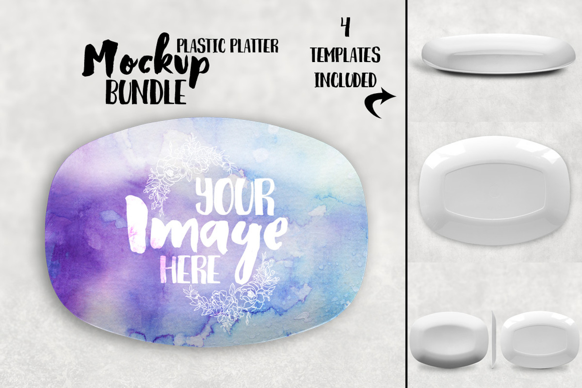 Platter Mockup, a Mockup by StyledProductMockups (Photo 1 of 5)