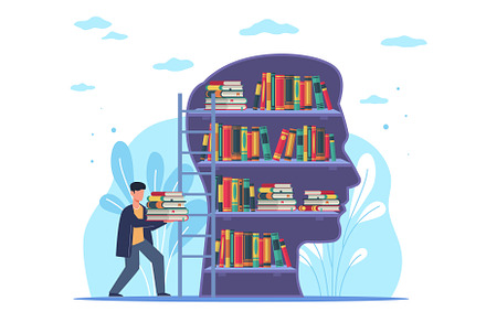 Information base. Education in, an Education Illustration by YummyBuum