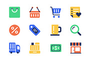 Flat Web Icons Pack, a Duotone Icon by alexdndz (Thumbnail 3 of 29)