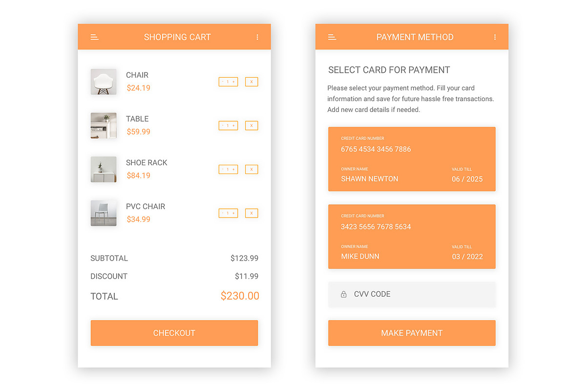 Furniture Ecommerce Store UI Kit, an UI Kit Template by themelove