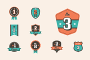 Winner award labels, an Object Illustration by vekstok (Thumbnail 2 of 3)