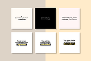 50 INSPIRING MOTIVATIONAL QUOTES, a Social Media Template by RB Boutique (Thumbnail 2 of 10)
