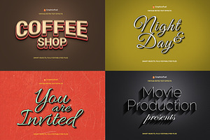 Vintage Retro Text Effects - Vol.1