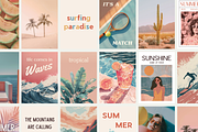 Summer Aesthetics Gallery Prints, a Background Graphic by Ollyta May (Thumbnail 7 of 8)