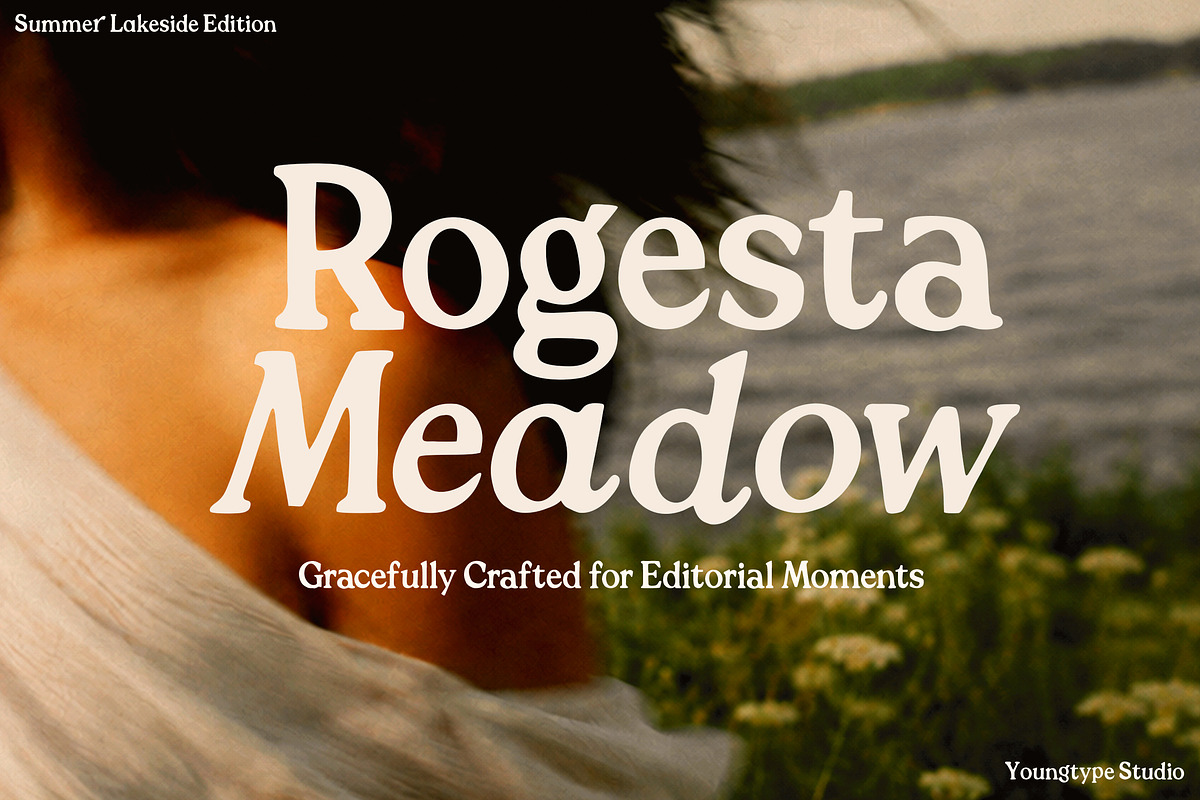 Rogesta Meadow, a Handwritten Font by Youngtype.Std (Photo 1 of 15)