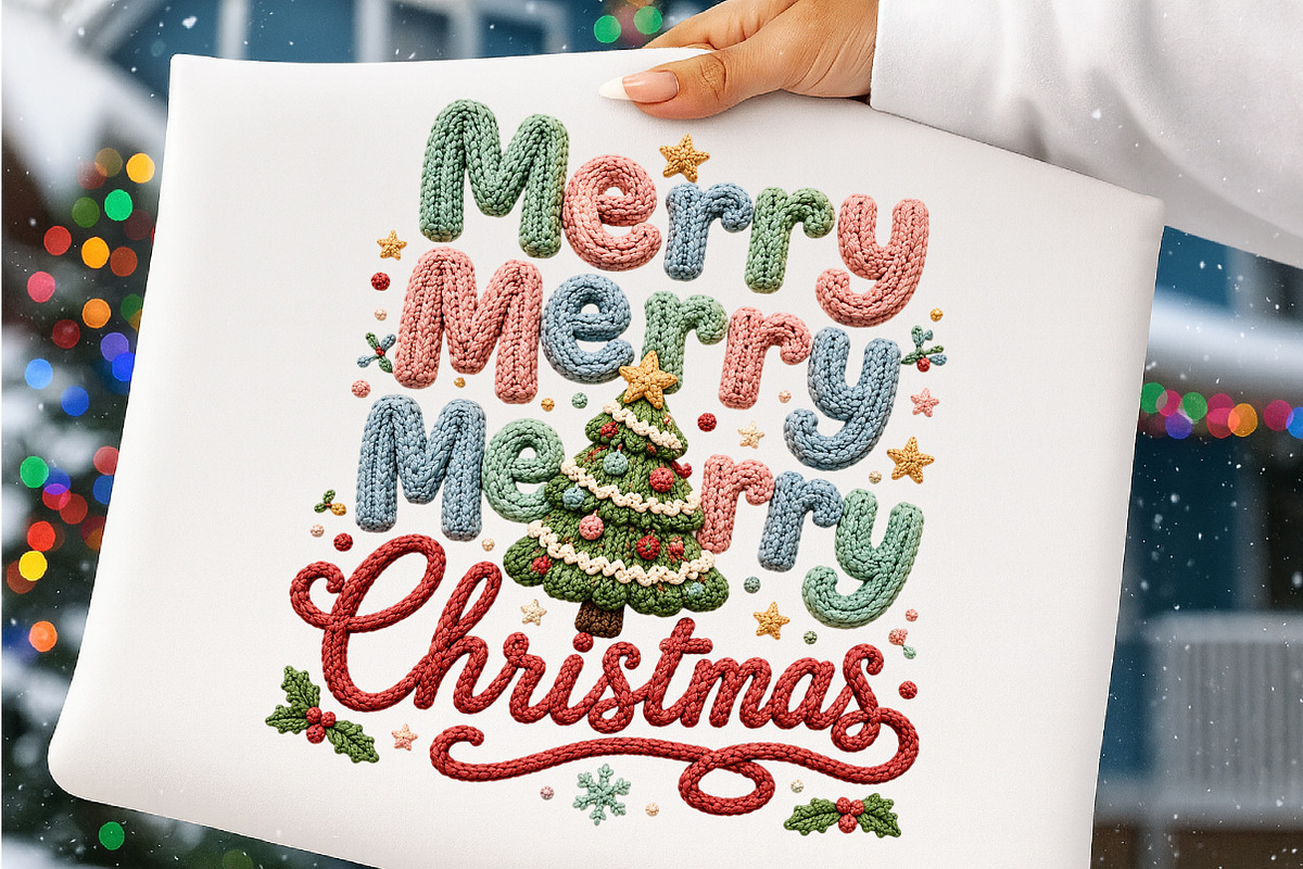 Crochet Christmas PNG Bundle, a Transportation Illustration by SinaCreation (Photo 4 of 6)