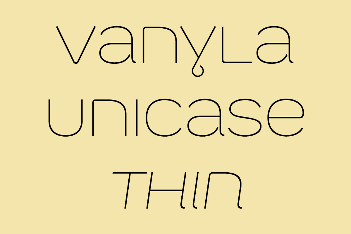 Vanyla 4F Unicase Thin