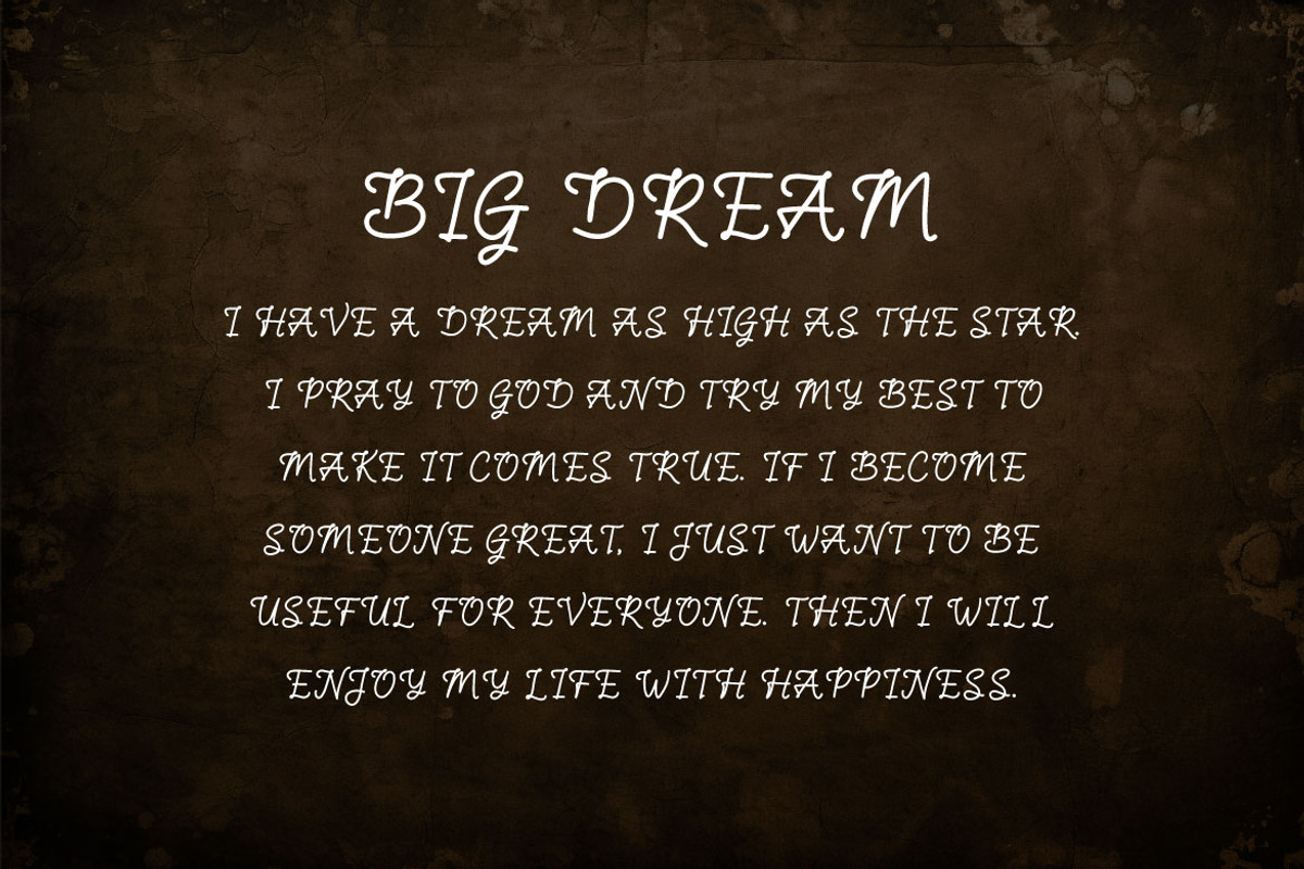 Benyom - Handwritten Script Font, a Handwritten Font by Mightyfire (Photo 3 of 4)