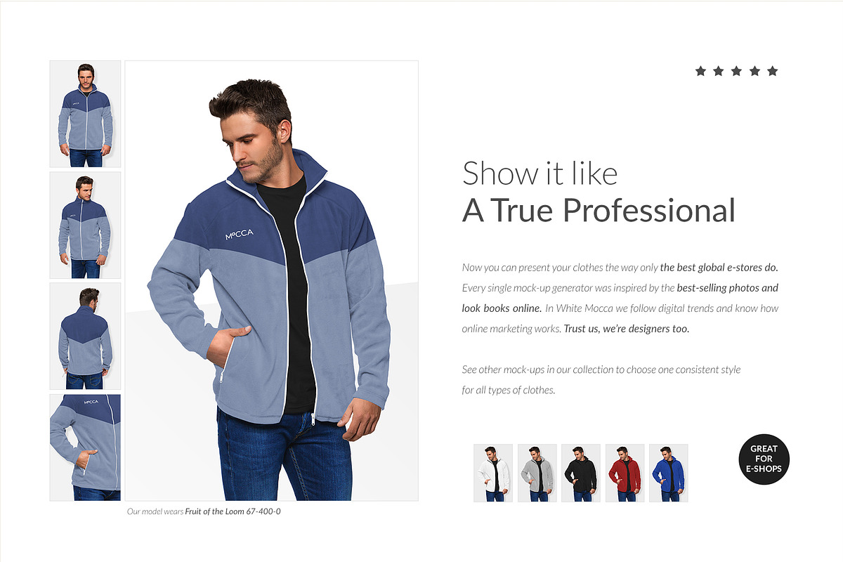 HOODIE & FLEECE BUNDLE 25xMock-ups, a Books & Magazine Mockup by Apparel_Mockups (Photo 8 of 28)