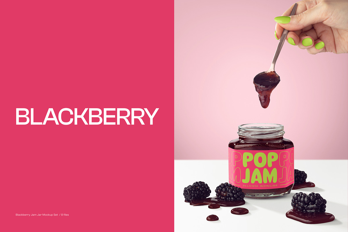 Jam Jar Mockup Bundle, a Cups & Container Mockup by creatsy5 (Photo 11 of 65)