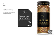 Spice Jar Mockup Fully Customizable, a Product Mockup by Karma (Thumbnail 4 of 8)