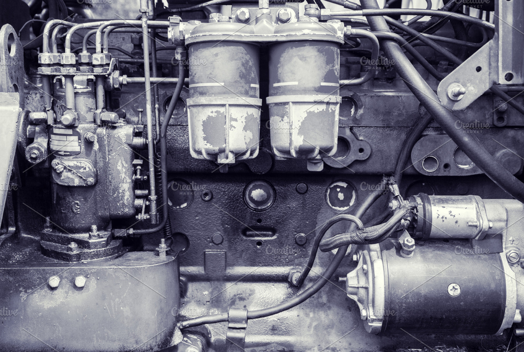 Background of an old engine, a Transportation Photo by BOOCYS