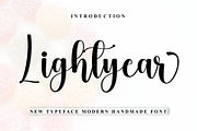 Lightyear, a Handwritten Font by FreshTypeINK (Thumbnail 1 of 8)