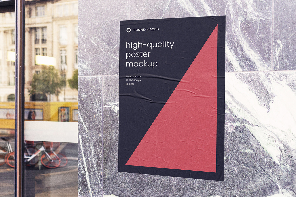 Urban Poster Mockup Template Bundle, an Advertising Mockup by FoundImages (Photo 39 of 52)