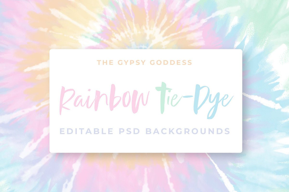 Sale: Pastel Tie-Dye Seamless Bundle, a Pattern Graphic by The Gypsy Goddess (Photo 2 of 48)