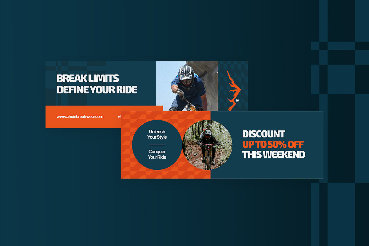 Chain Break - Twitter Header, a Social Media Template by StreaksideStd (Photo 3 of 3)