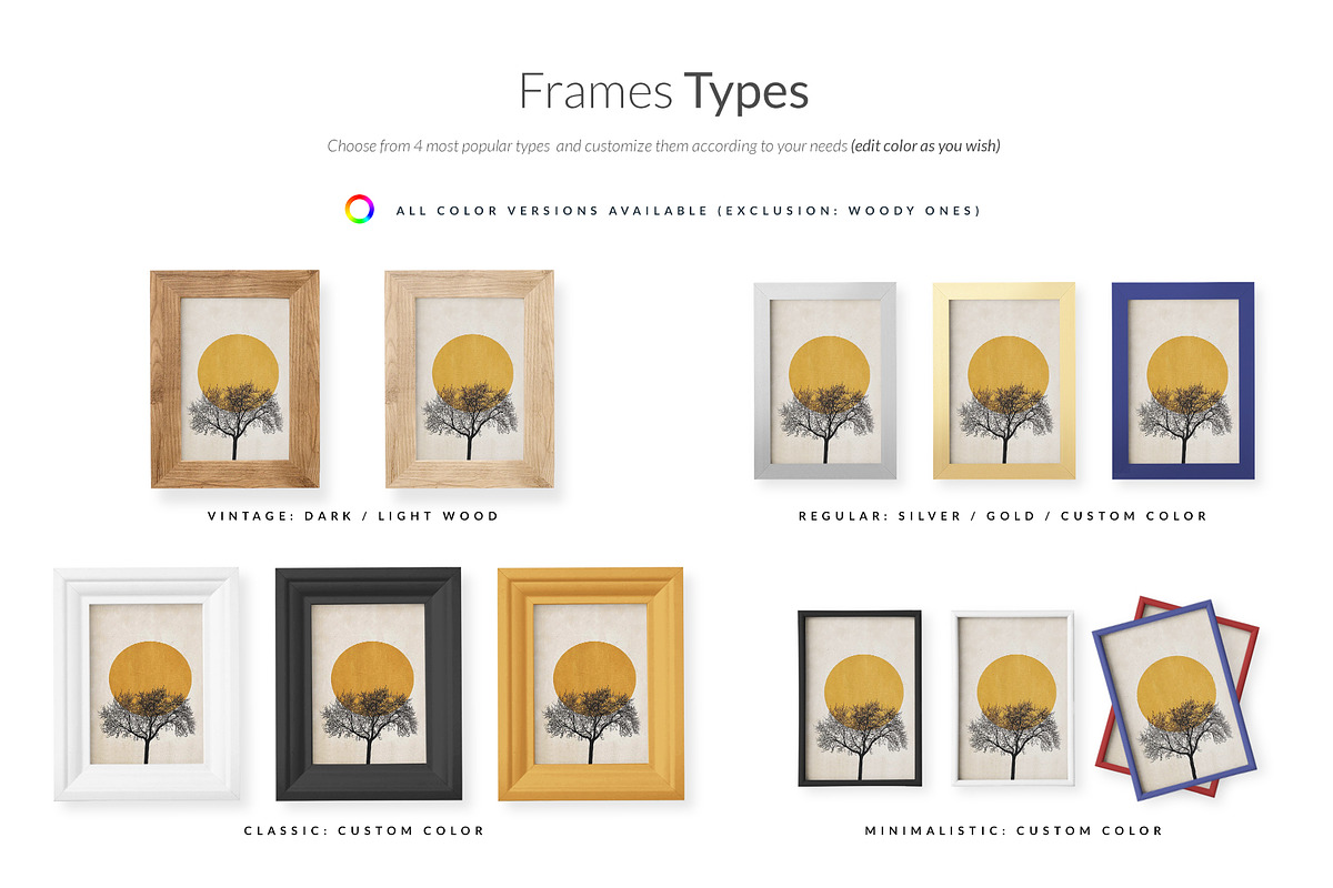 Many Frames Types & Hands Mock-ups, a Household Mockup by Apparel_Mockups (Photo 3 of 6)