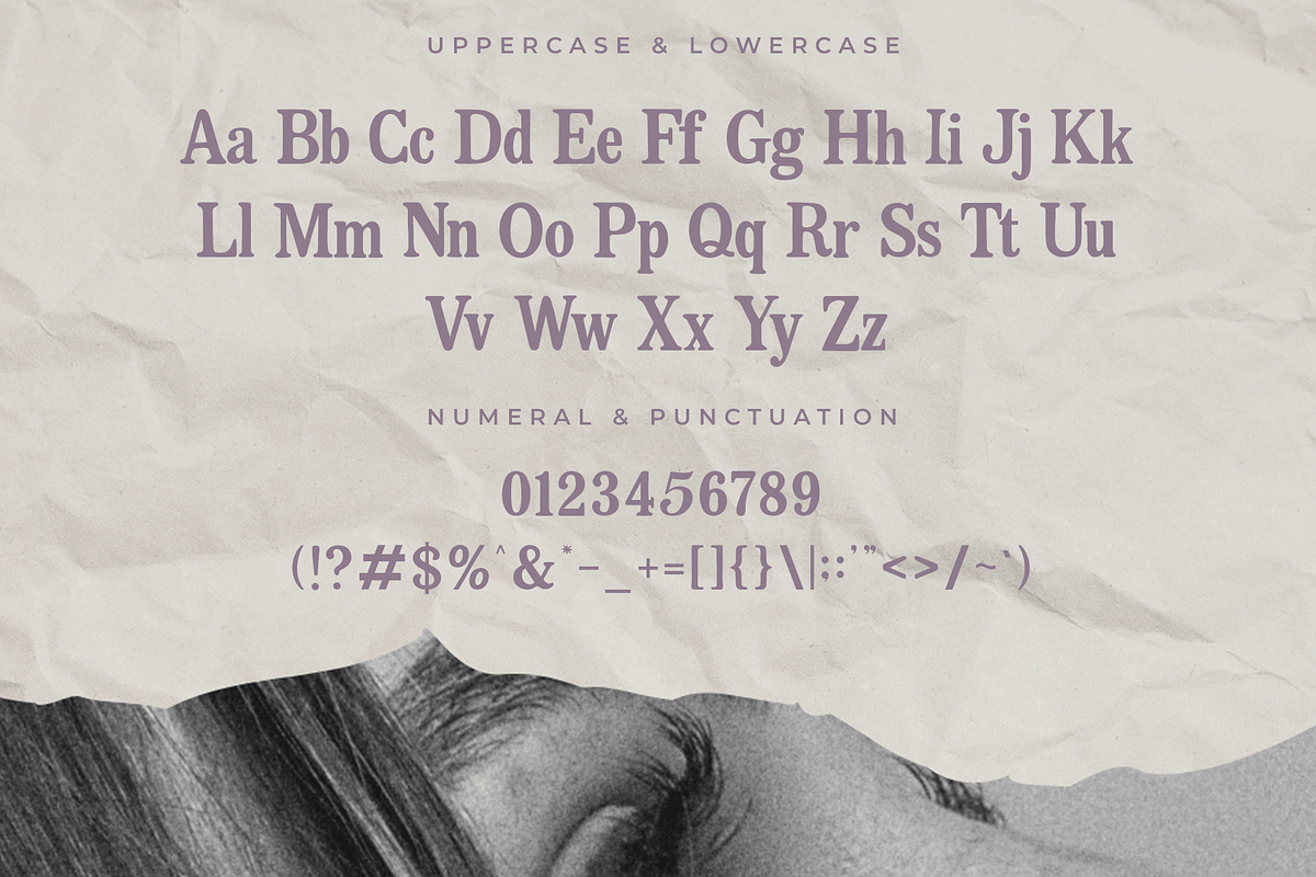 Typeworn – Modern Serif Font, a Serif Font by overlaytemplates (Photo 4 of 5)