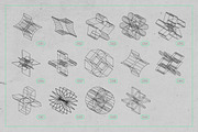 3D Wireframe Isometric Shapes | 1, an Object Graphic by MaximGertsen (Thumbnail 10 of 11)