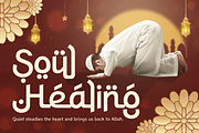 Barakah - Arabic Style Display Font, a Symbol Font by TokoPress (Thumbnail 6 of 15)