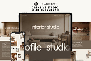 Squarespace Interior Website Theme