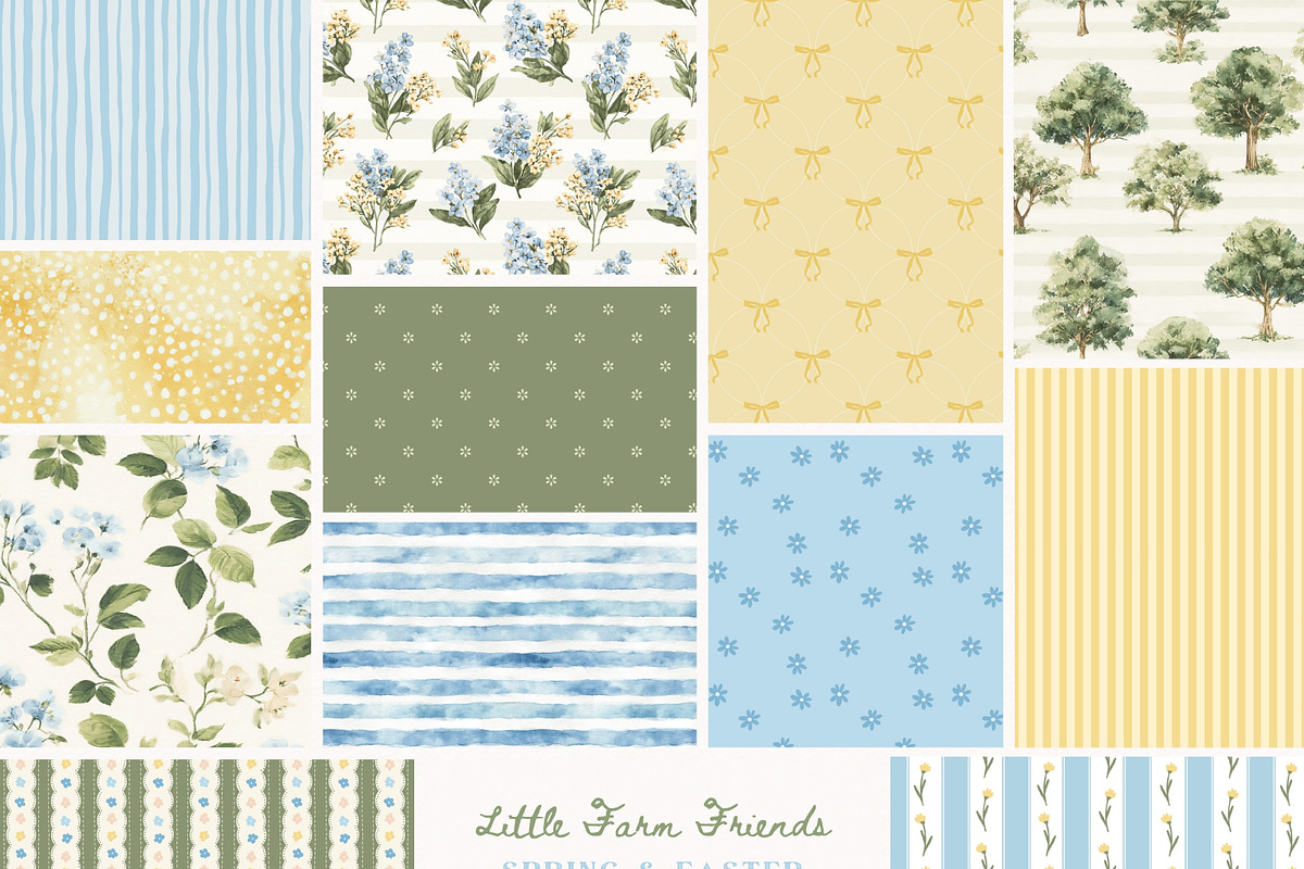 Little Farm Friends Collection, a Seasonal Illustration by PeDe Designs (Photo 15 of 15)