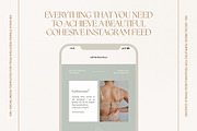 100 Yoga Wellness Instagram Bundle, a Social Media Template by With Faith & Love (Thumbnail 5 of 15)