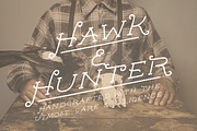 Hawk & Hunter + Extras, a Serif Font by Design Surplus (Thumbnail 4 of 4)