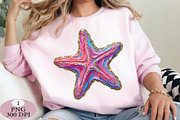 Coquette Summer Starfish Png, an Illustration by Daily.Designs (Thumbnail 4 of 5)