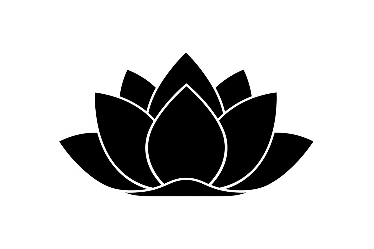 Lotus Flower Silhouette Vector Bundl, an Illustration by Creativeshirt (Photo 31 of 51)