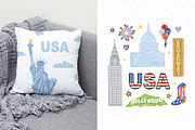USA Clipart Collection, an Illustration by Redchocolate (Thumbnail 7 of 9)