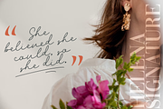 Helena Signature Business Font, a Script Font by Pixesia Studio (Thumbnail 6 of 10)