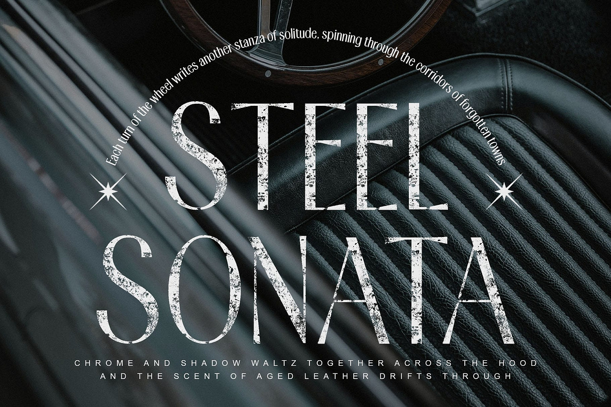 Ansela Stamp, a Sans Serif Font by Craft Supply Co. (Photo 2 of 8)