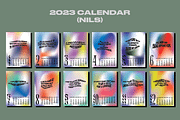 2023 Calendar | NILS, a Stationery Template by Two Sleepy Heads Studio (Thumbnail 2 of 4)