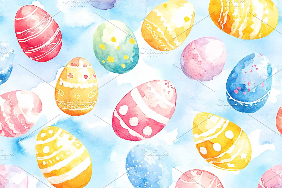 Spring Easter Watercolour, an Illustration by VetalStock (Photo 8 of 10)