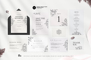 Minimal Sketch Floral Wedding Suite, an Invitation Template by Azka Creative (Thumbnail 1 of 8)