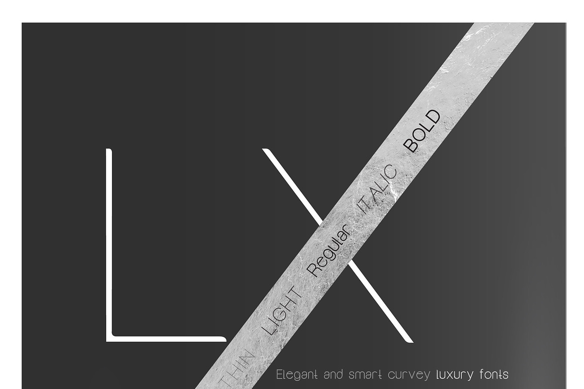 Elegant Luxury Font - LX SANS preview 5