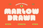 CS Marlow Drawn, a Sans Serif Font by Craft Supply Co. (Thumbnail 1 of 8)