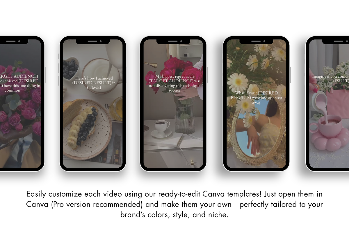 400 Aesthetic Reels with Hooks, a Templates & Theme by wekreatif (Photo 3 of 4)