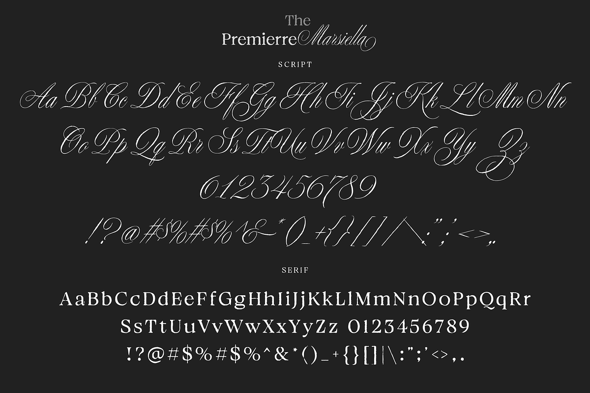 Premierre Marsiella | Font Duo, a Handwritten Font by Jolicia Type (Photo 11 of 12)