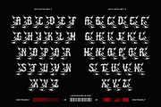 Dead Sky Darkletter Typeface, a Blackletter Font by alit design (Thumbnail 11 of 17)