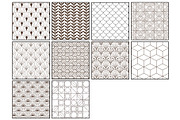 Art Deco Seamless Patterns, a Pattern Graphic by cafelab_store (Thumbnail 6 of 7)