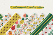 Friut party. Graphic collection, a Decorative Illustration by MagicForestory (Thumbnail 3 of 9)