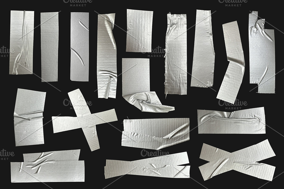Duct Tape Texture Overlays, a Texture Graphic by alexdndz (Photo 4 of 5)