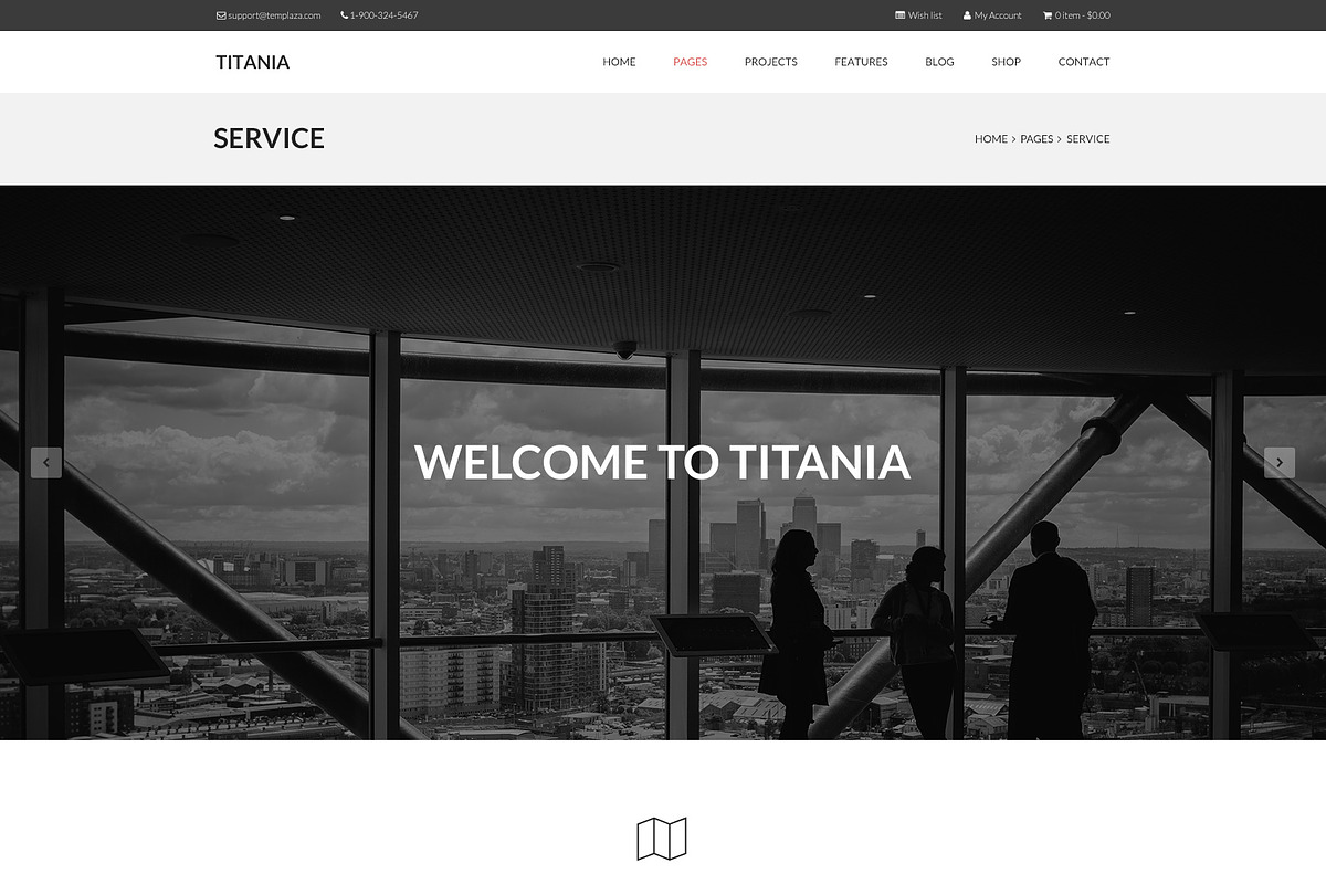 Titania - Multipurpose PSD Template, a Websites & App Template by TemPlaza (Photo 5 of 53)