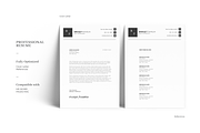 Creative Modern Resume Template, a Resume Template by GraphicFlava (Thumbnail 4 of 8)