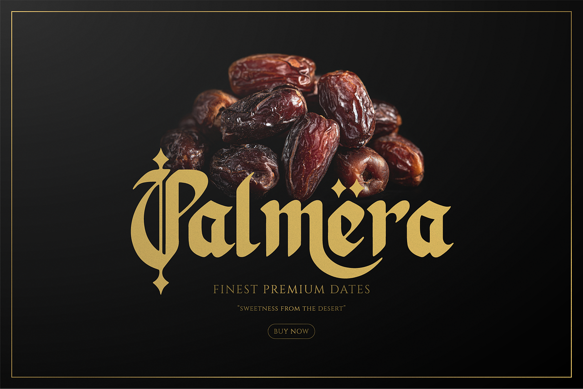 Khaleed | Blackletter Arabic Font, a Script Font by Denustudios (Photo 4 of 12)