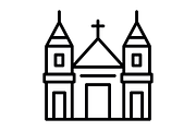 Tyn Church Line Icon, an Icon by Pexelpy (Thumbnail 2 of 2)